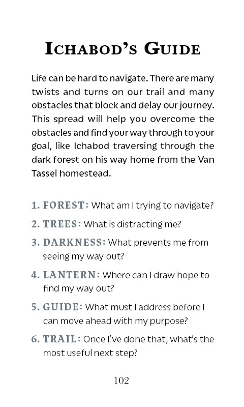 The Legend of Sleepy Hollow Tarot - Headless Horseman Edition