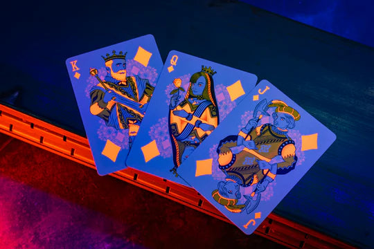 Bicycle Neon Solar-Orange Playing Cards