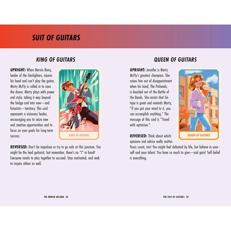 Back To the Future Tarot Deck and Guidebook