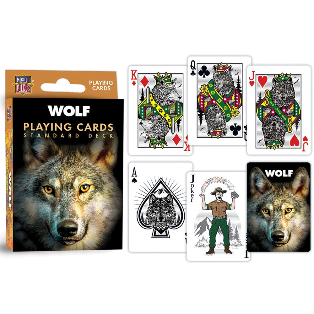 Wolf Playing Cards by Masterpieces