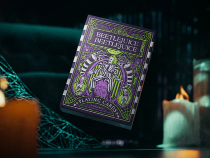 Beetlejuice, Beetlejuice...BEETLEJUICE! Premium playing cards