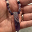 Amethyst and Selenite Handmade Necklace
