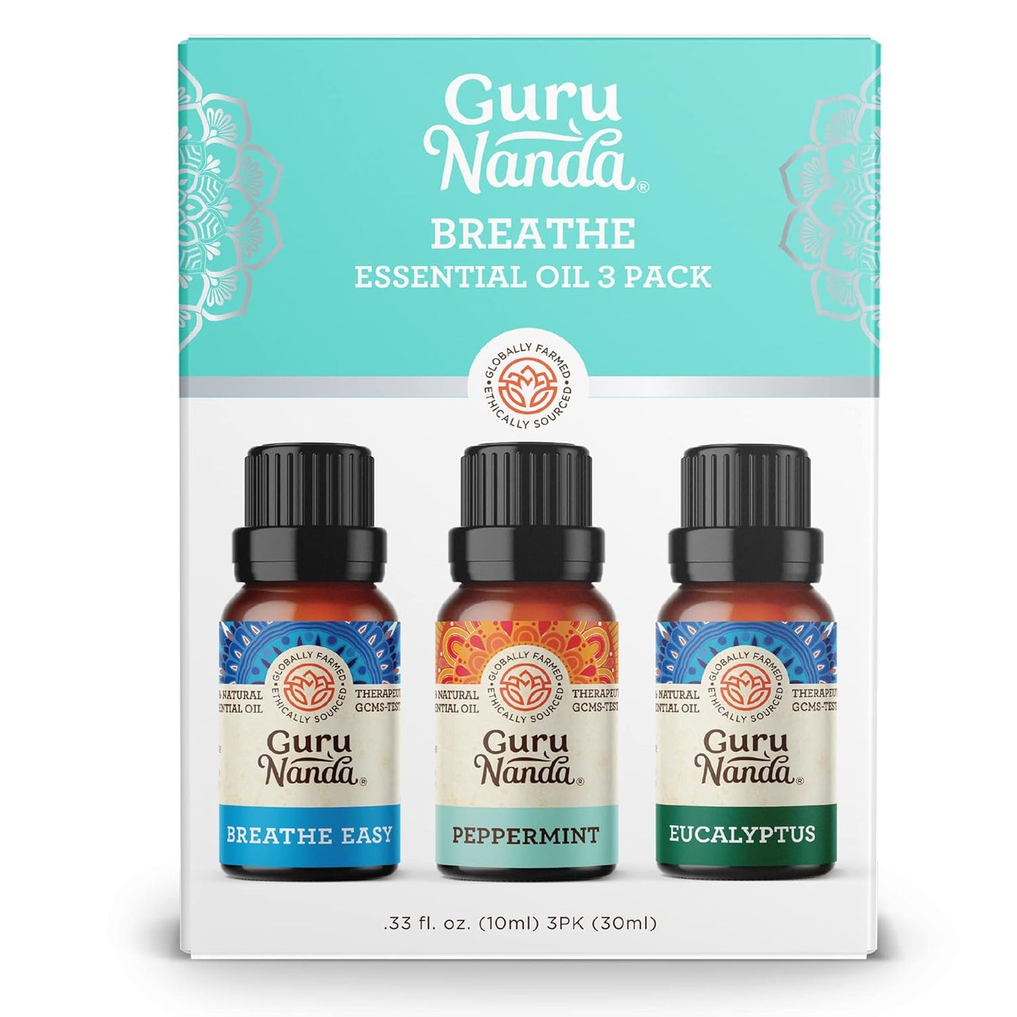 Breathe Essential Oil 3 Pack Set