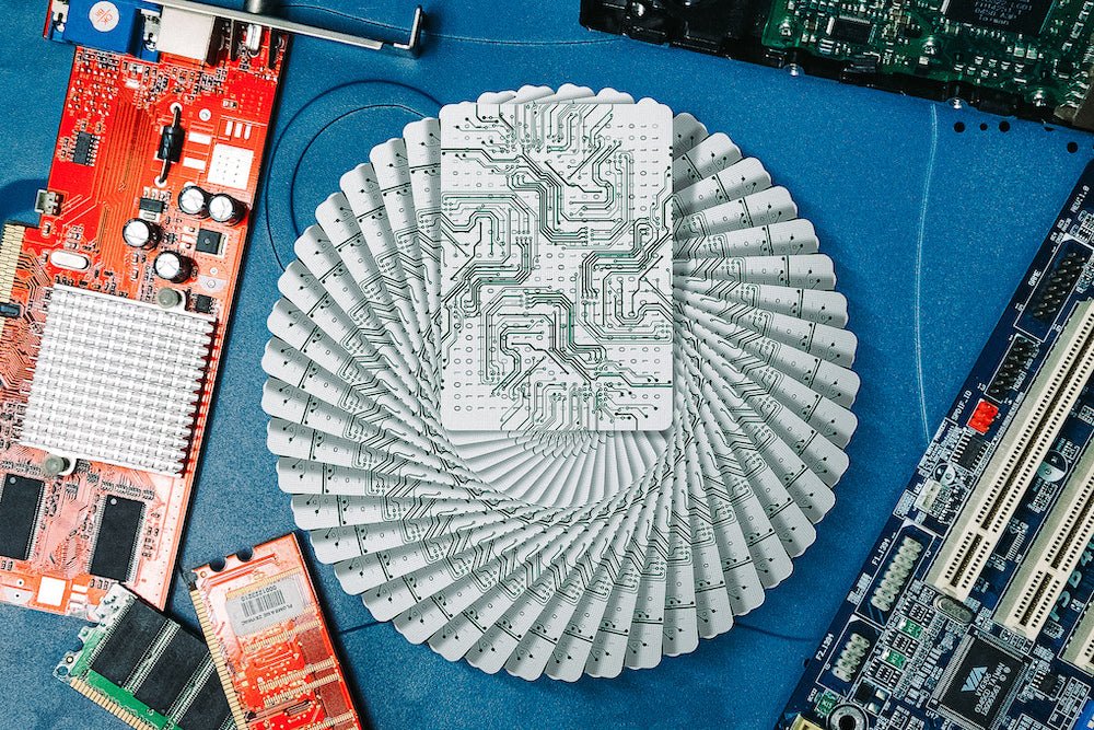 Hack The Planet Black Hat Playing Cards with Numbered Seal - USPCC ...