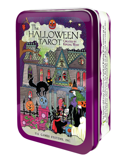 Halloween Tarot Deck in Tin USGS