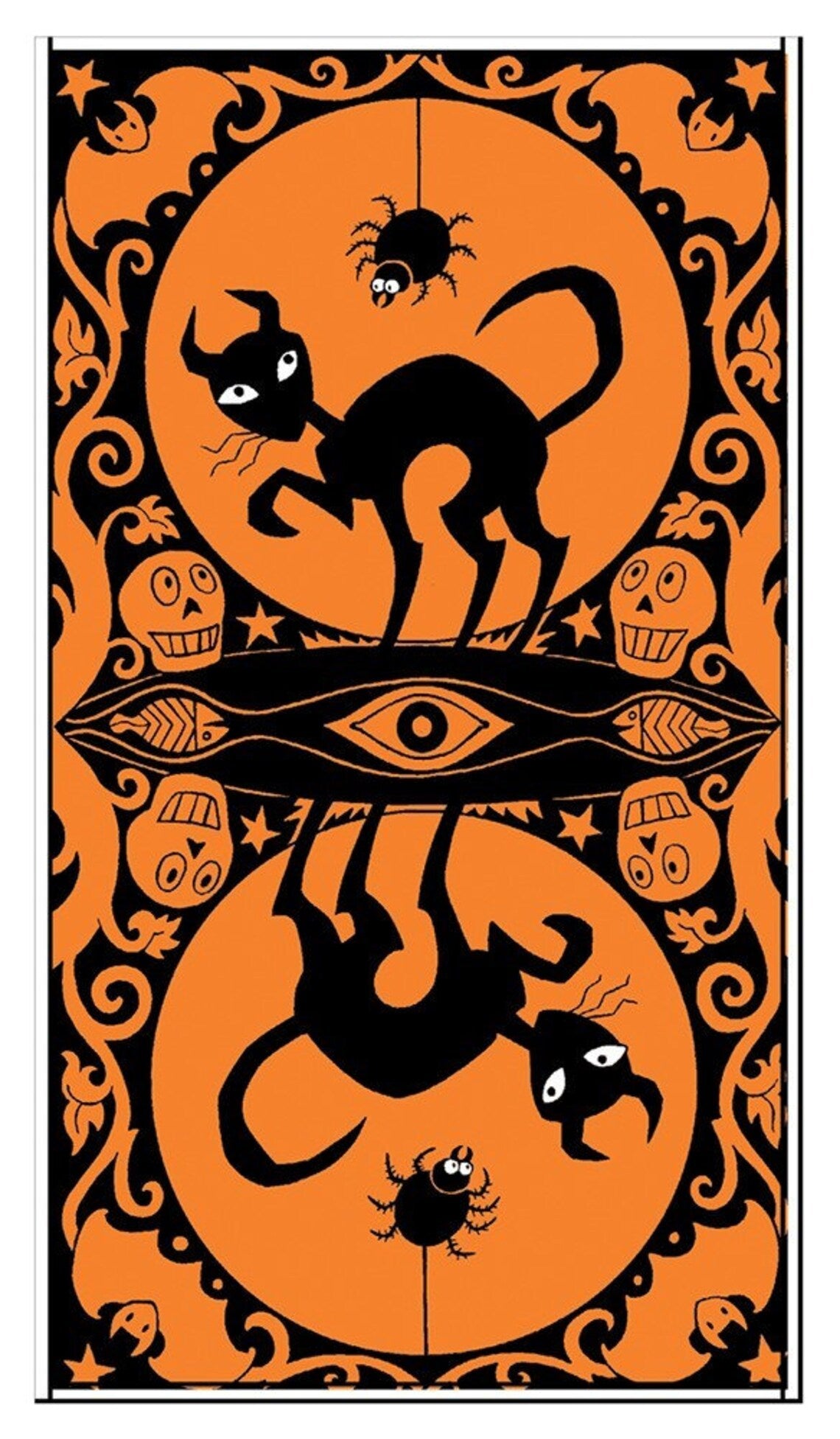 Halloween Tarot Deck in Tin USGS