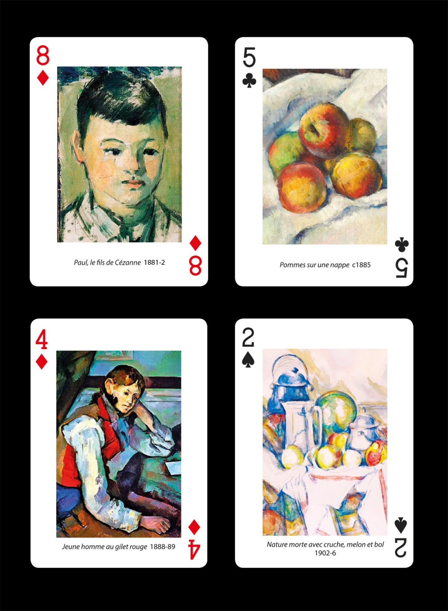 Cézanne Playing Cards by Piatnik
