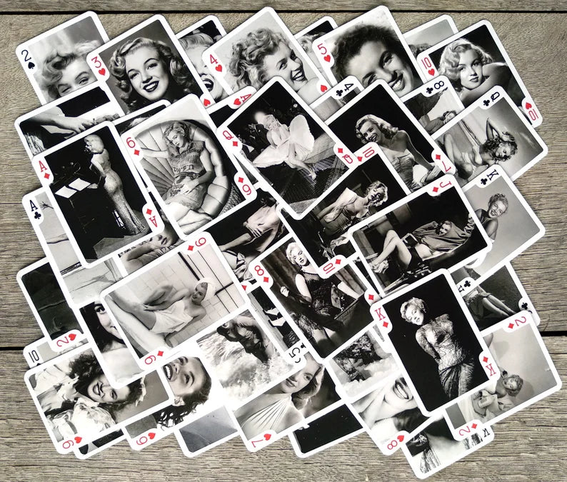 MARILYN MONROE Playing Cards by FlontzGift