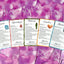 Intuitive 60 Card Crystal Deck - Healing Information Cards