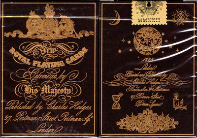 PlayingCardDecks.com-Astronomical Gilded Playing Cards USPCC