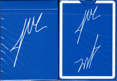 PlayingCardDecks.com-Signature v2 Blue Playing Cards USPCC