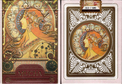 PlayingCardDecks.com-Mucha Zodiac Special Edition Playing Cards TCC