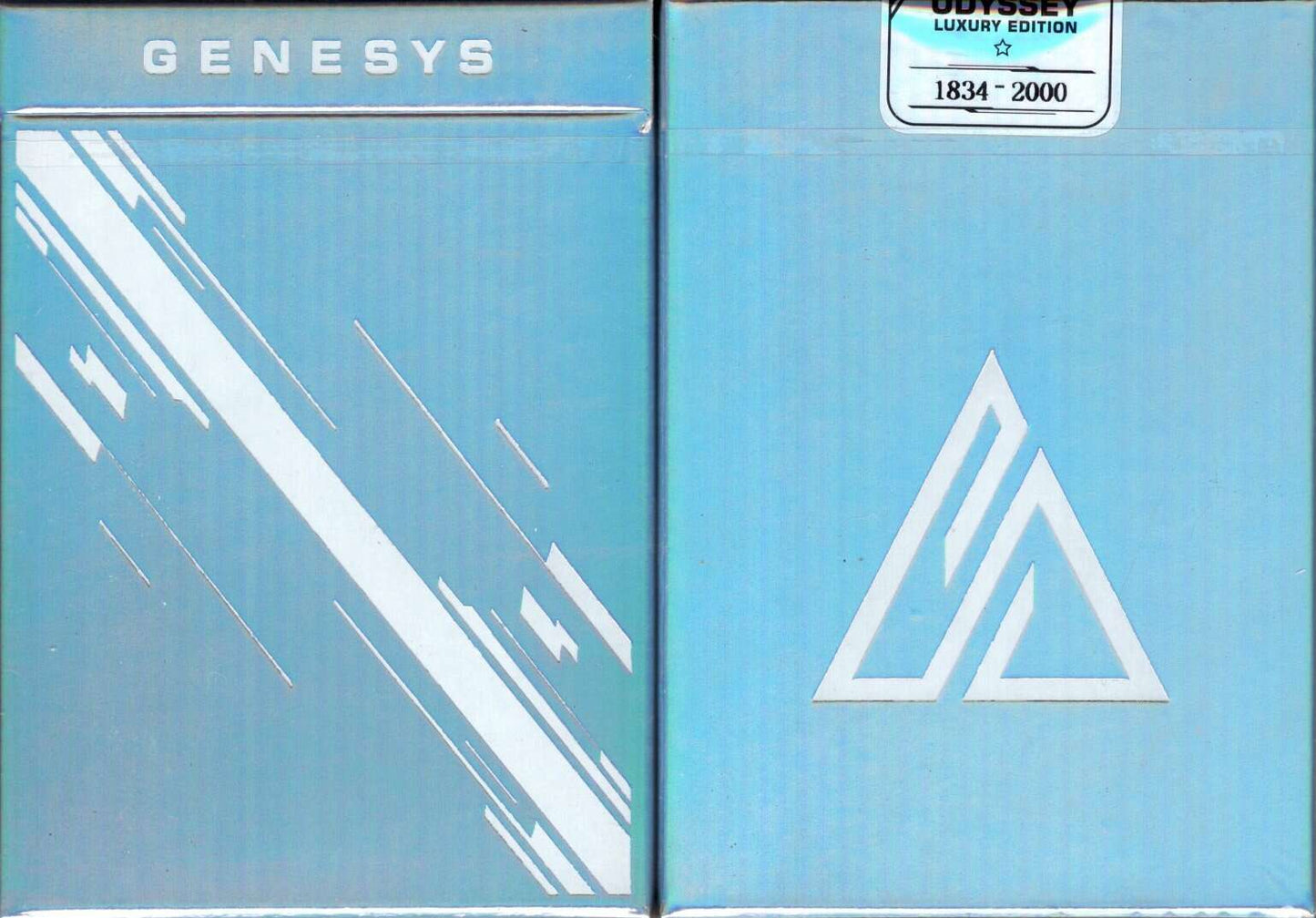 PlayingCardDecks.com-Odyssey Genesys Holographic Playing Cards TCC