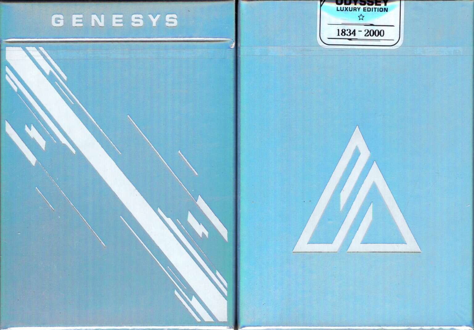 PlayingCardDecks.com-Odyssey Genesys Holographic Playing Cards TCC