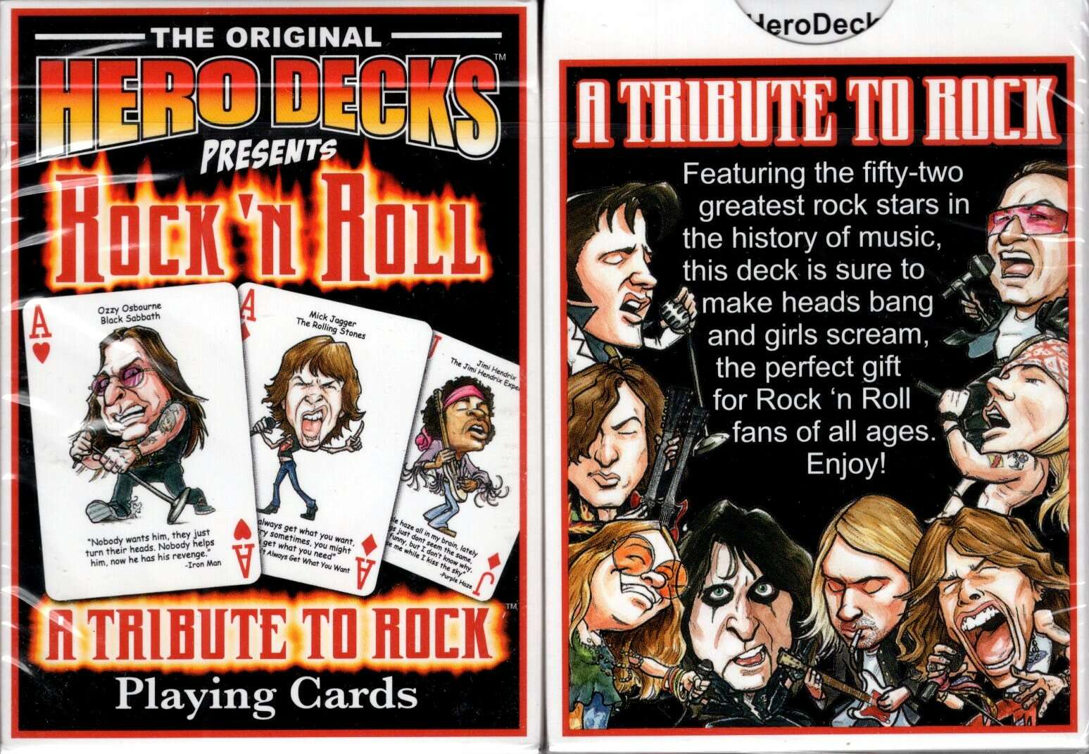 Rock 'n Roll Playing Cards – PlayingCardDecks.com