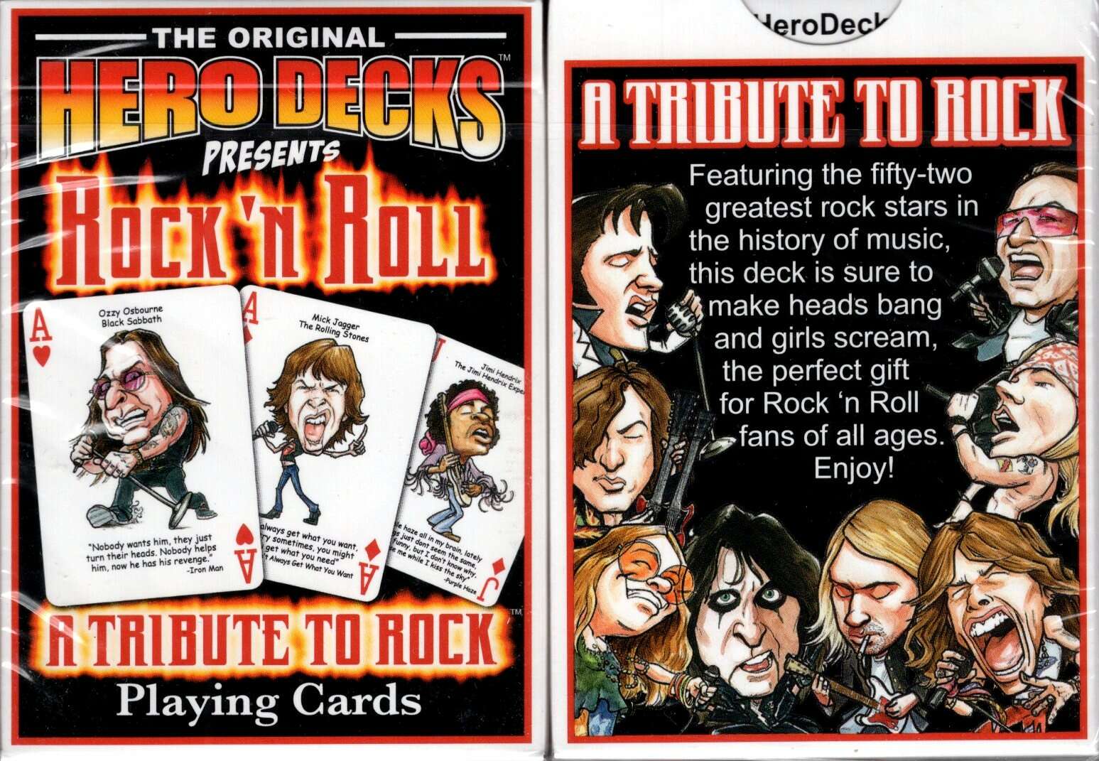 PlayingCardDecks.com-Rock 'n Roll Playing Cards