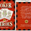 PlayingCardDecks.com-Poker Heroes Playing Cards