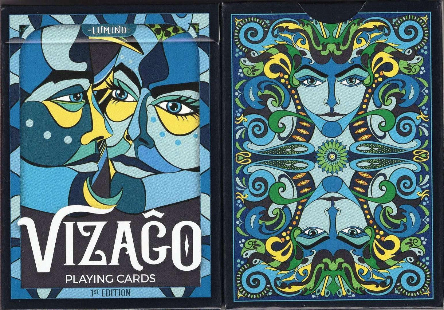 PlayingCardDecks.com-Vizago Playing Cards LPCC: Blue