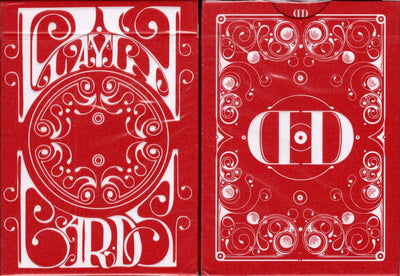 PlayingCardDecks.com-Smoke & Mirrors v8 Red Playing Cards USPCC