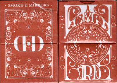 PlayingCardDecks.com-Smoke & Mirrors v8 Bronze Deluxe Playing Cards USPCC