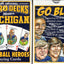 PlayingCardDecks.com-Michigan Football Heroes Playing Cards
