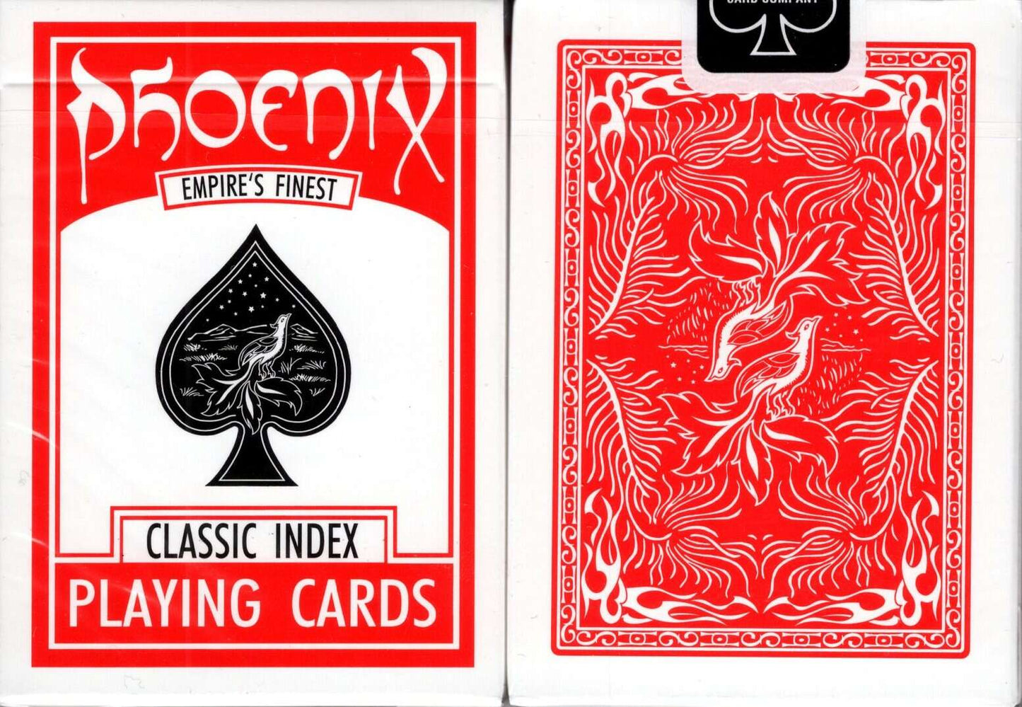 PlayingCardDecks.com-Phoenix Classic Index Red Playing Cards USPCC
