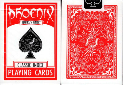 PlayingCardDecks.com-Phoenix Classic Index Red Playing Cards USPCC