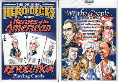 PlayingCardDecks.com-Heroes of the American Revolution Playing Cards
