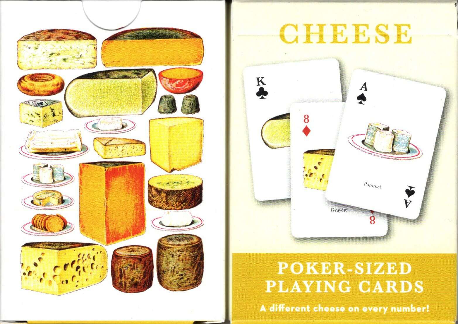 Playing Cheese Cheese Playing Cards NYPC β PlayingCardDecks.com