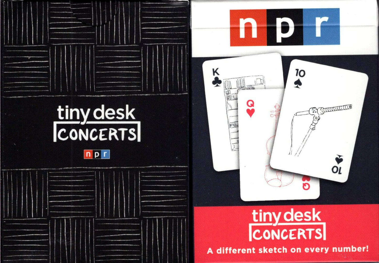 PlayingCardDecks.com-NPR Tiny Desk Concerts Playing Cards NYPC