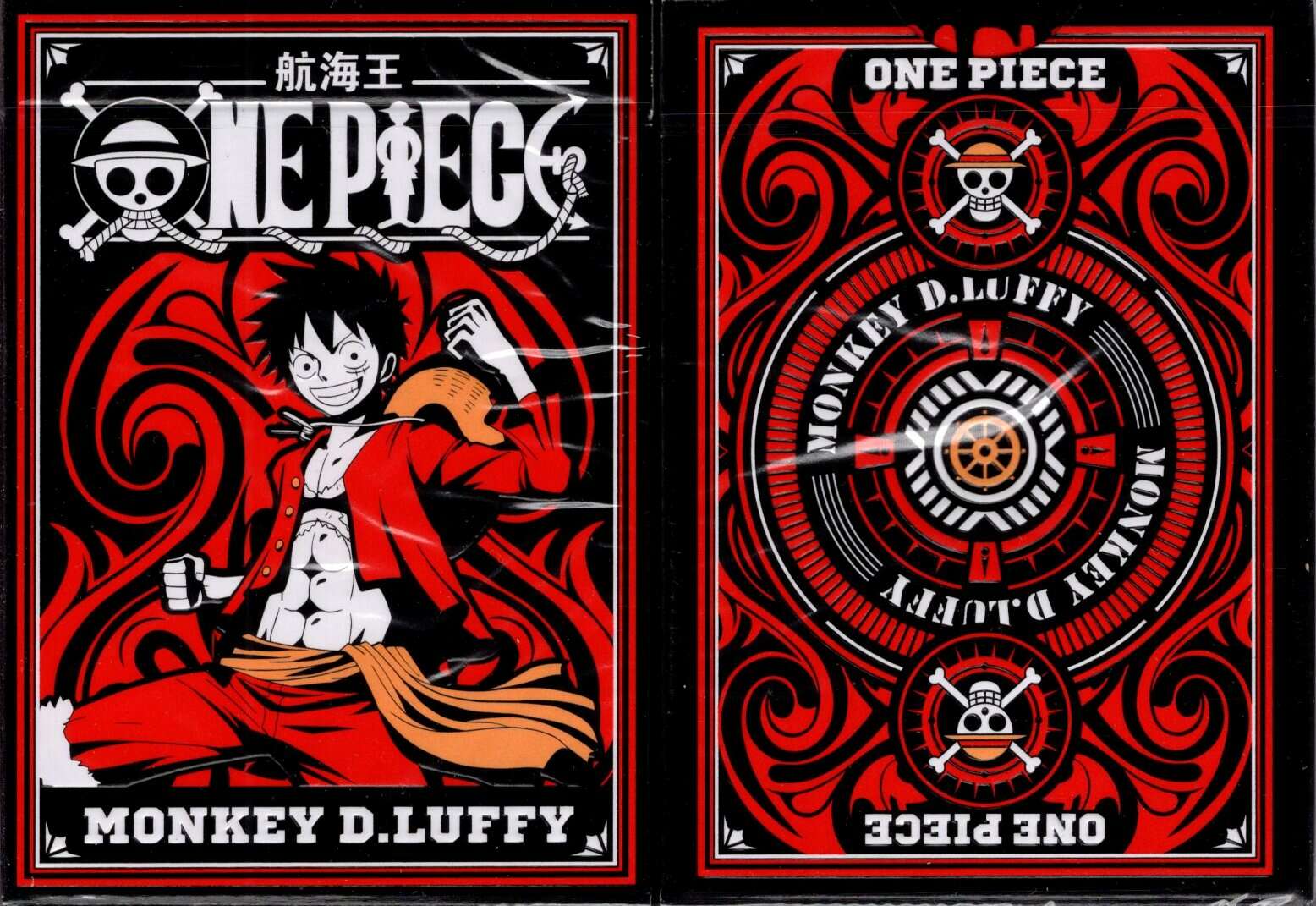 PlayingCardDecks.com-One Piece Playing Cards: Monkey D. Luffy
