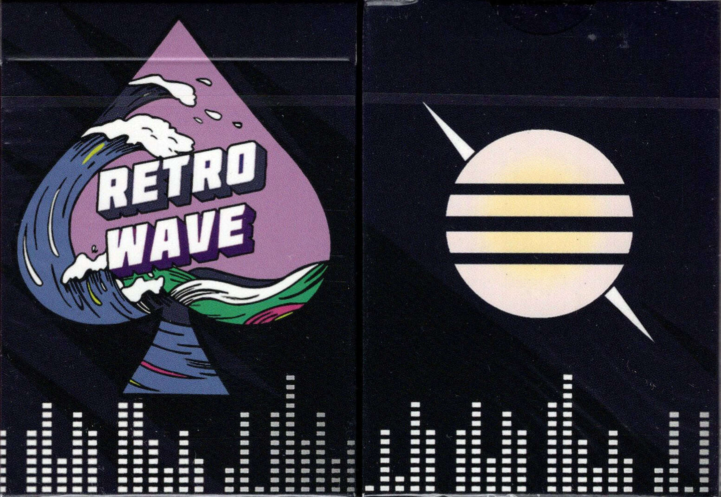 PlayingCardDecks.com-Retro Wave Playing Cards USPCC