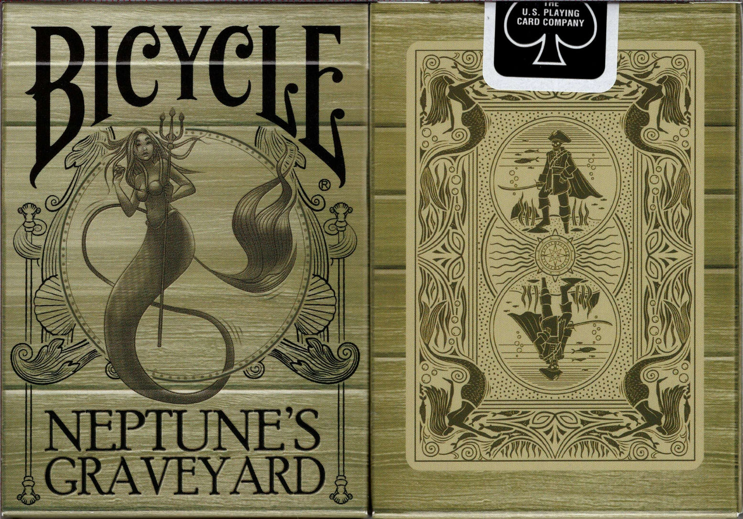 PlayingCardDecks.com-Neptune's Graveyard Bicycle Playing Cards: Siren