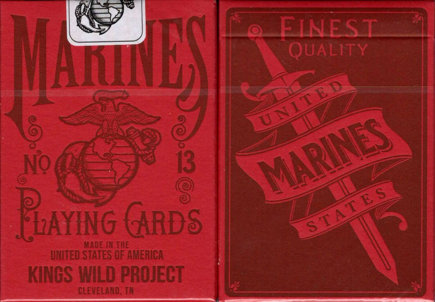 PlayingCardDecks.com-Marines Special Playing Cards USPCC