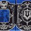 PlayingCardDecks.com-Vampire Premium Playing Cards USPCC: The Darkness (Blue)