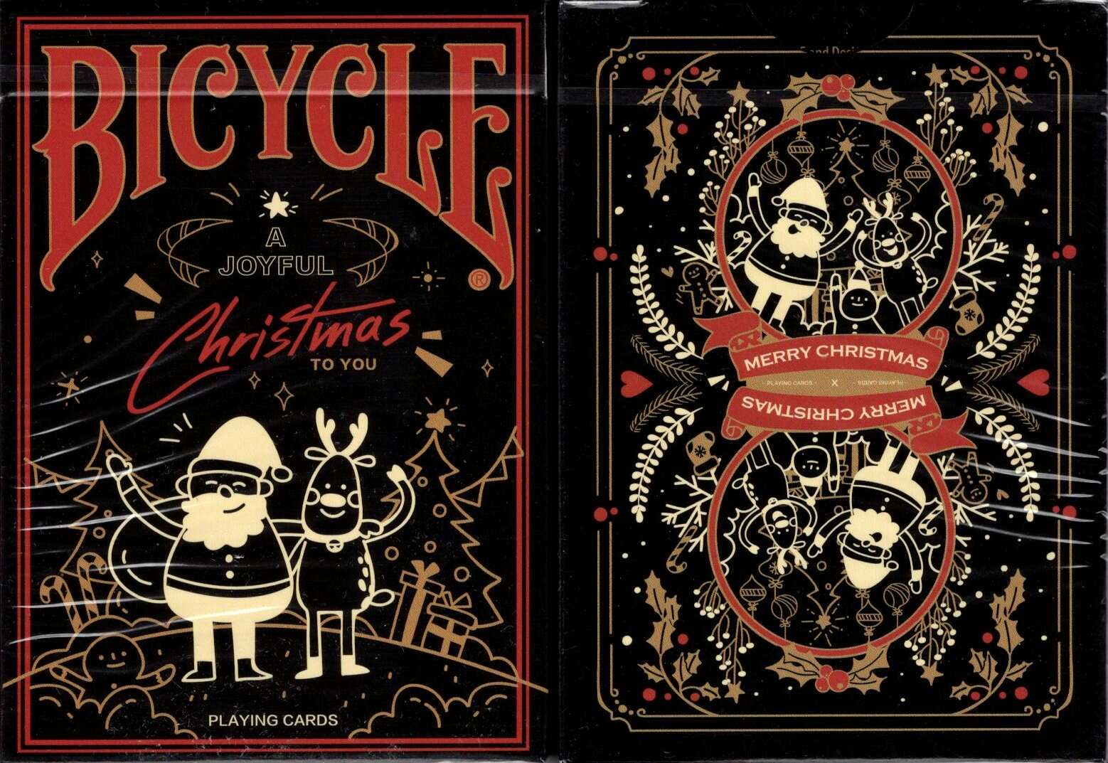 PlayingCardDecks.com-Christmas Bicycle Playing Cards