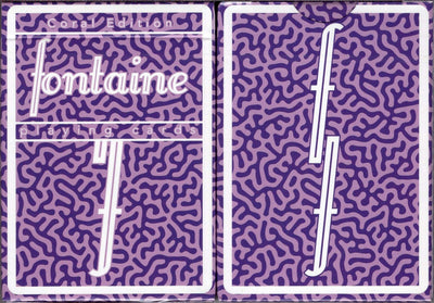 PlayingCardDecks.com-Fontaine Fantasies Coral Playing Cards USPCC