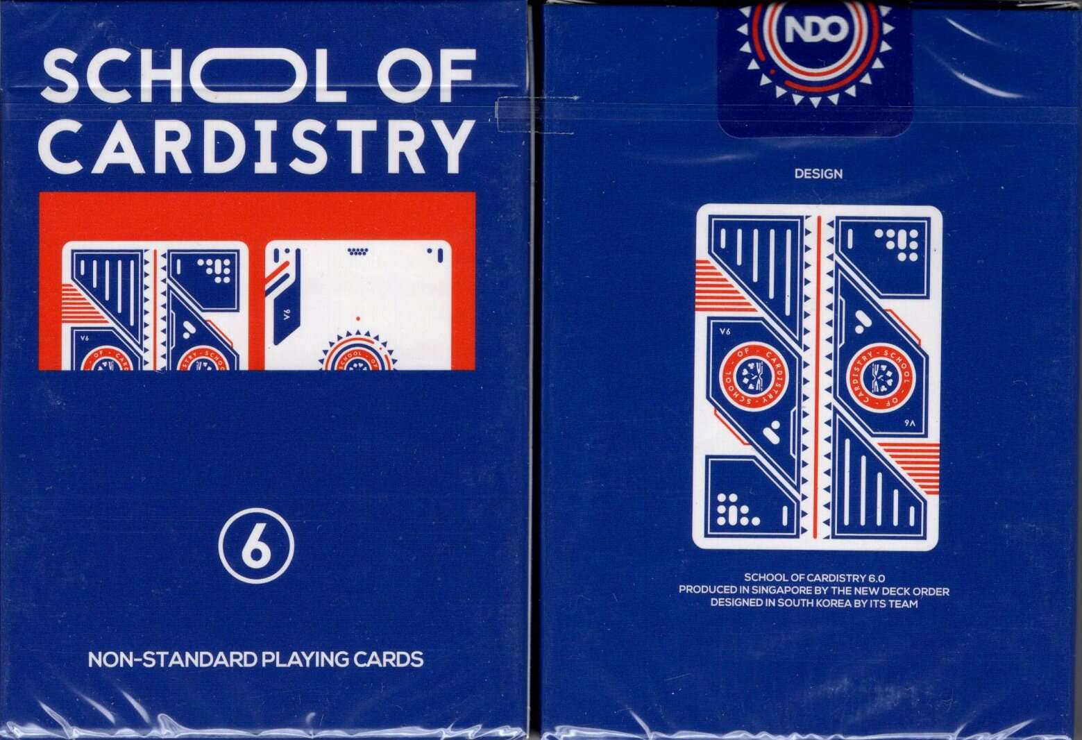 PlayingCardDecks.com-The School of Cardistry v6 Cardistry Cards
