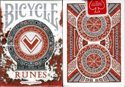 PlayingCardDecks.com-Runes v2 Stripper Bicycle Playing Cards