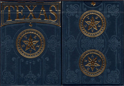 PlayingCardDecks.com-No. 4 St. James Luxury Texas Playing Cards Blue