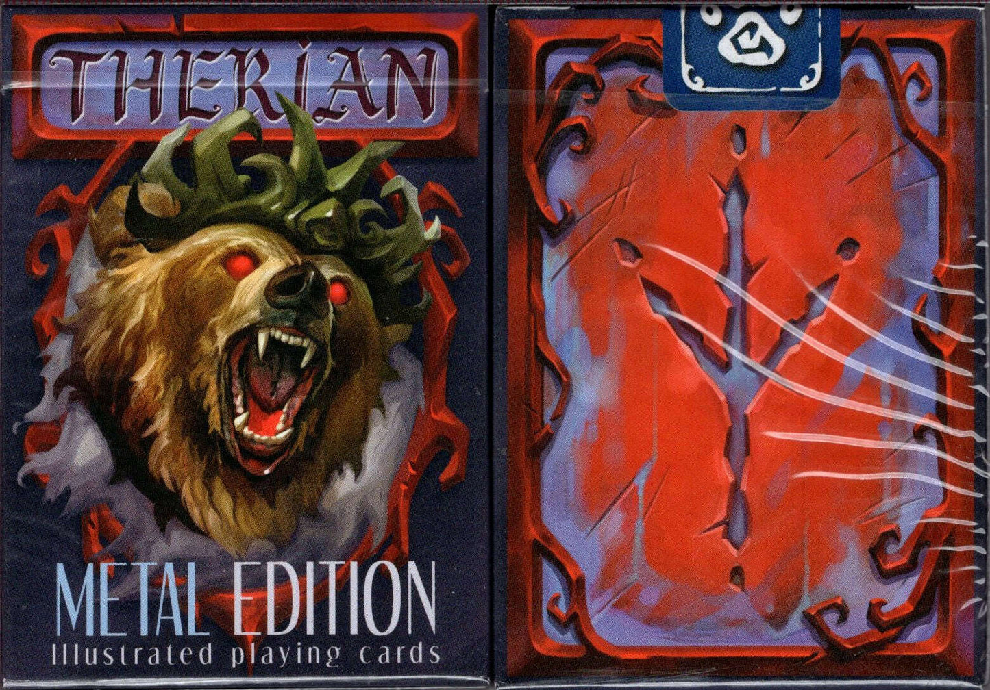 PlayingCardDecks.com-Therian Metal Playing Cards USPCC