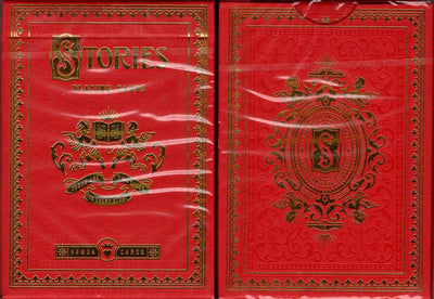 PlayingCardDecks.com-Stories Vol.1 Red Playing Cards USPCC