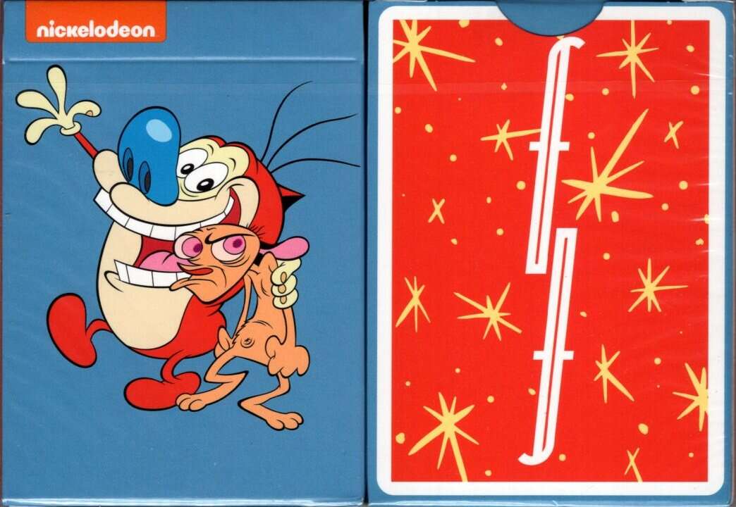 PlayingCardDecks.com-Fontaine Ren and Stimpy Playing Cards