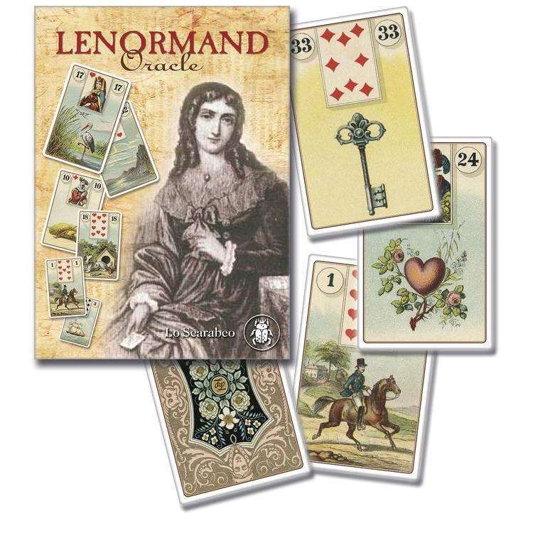 Lenormand Oracle Fortune Telling Cards Lo Scarabeo