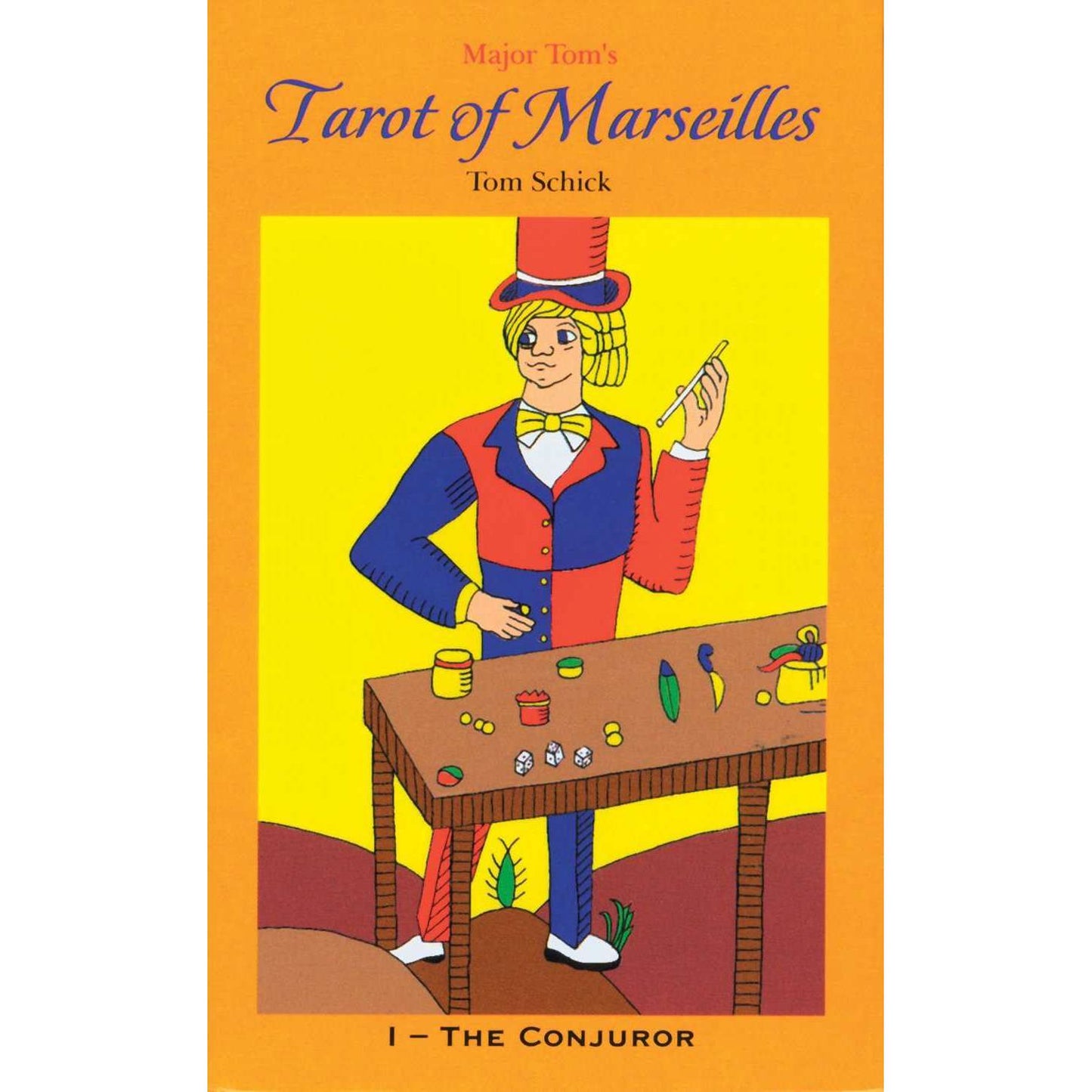 Major Tom's Tarot of Marseilles Deck Red Feather