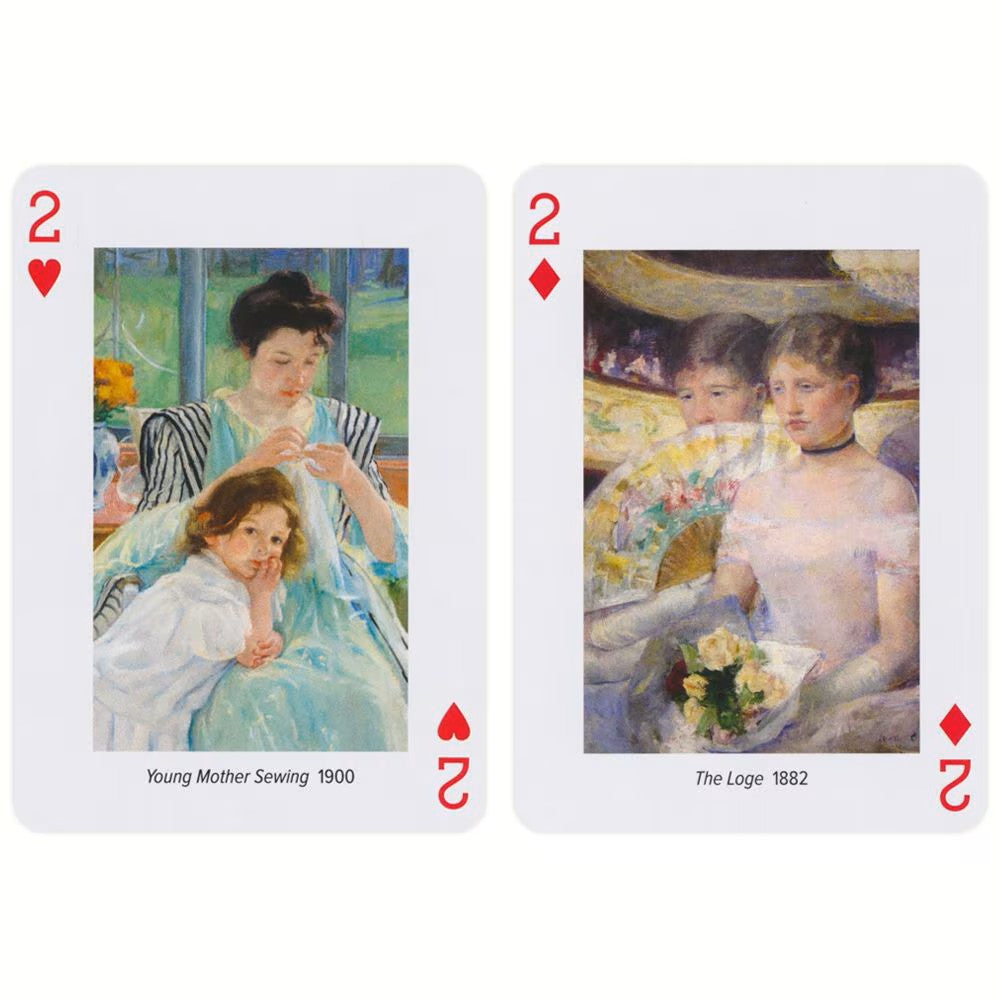 Mary Cassatt Playing Cards Piatnik – A Celebration of American Impressionism