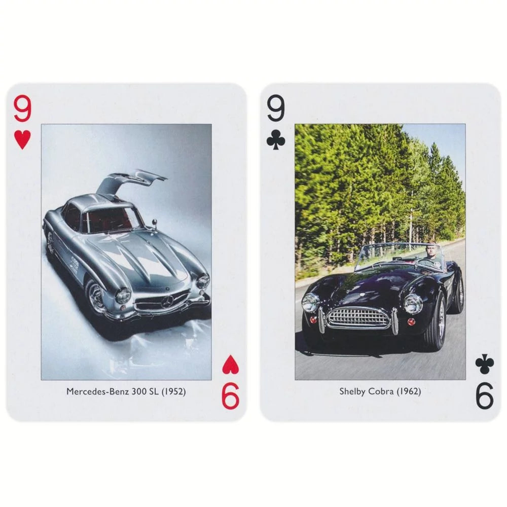 Classic Cars Playing Cards by Piatnik - A Ride Through Automotive History