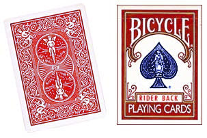 Red One-Way Forcing Deck - J of Clubs