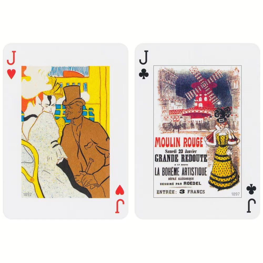 Cabarets Playing Cards by Piatnik – A Dazzling Tribute to Parisian Nightlife