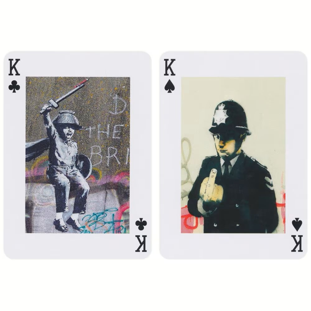 More Banksy Playing Card by Piatnik